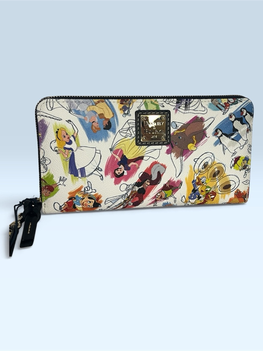 Disney Dooney & Bourke Ink & Paint Wallet NWT Br’er Rabbit Splash Mountain